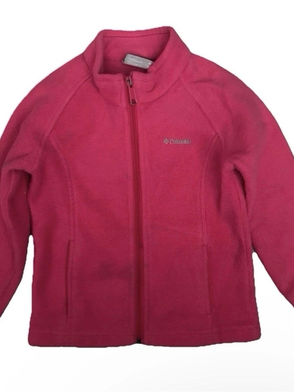 Columbia Toddler Girl Pink Full Zip Fleece Size 4T